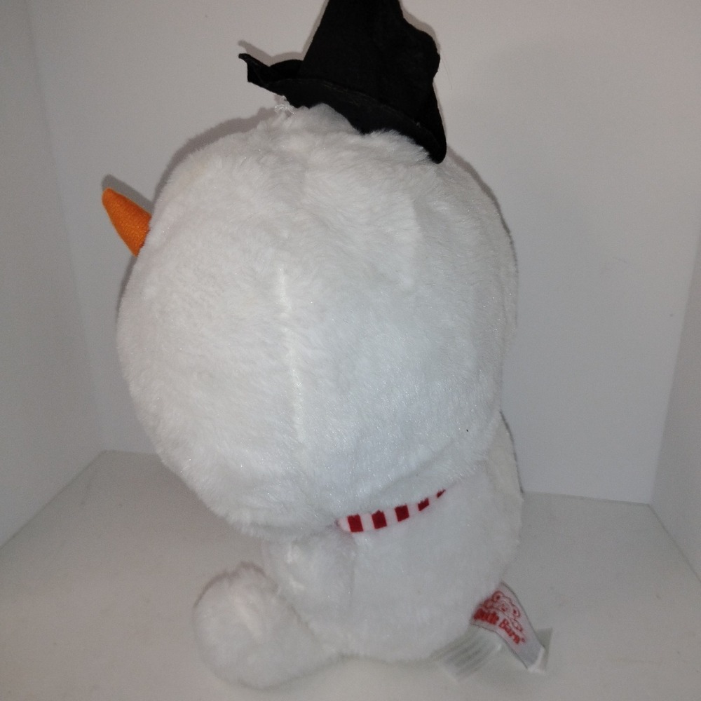 2022 Cuddle Barn Caroling Cuties Plush Snowman 10" Tall Animated Stuffed Animal - Picture 6 of 9